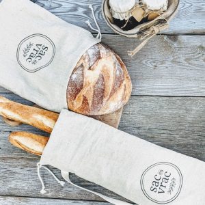 DUO SACS À PAIN BAGUETTE ET MICHE