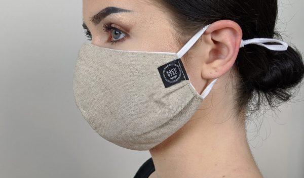 Masque de protection en lin