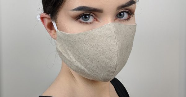 Masque de protection en lin