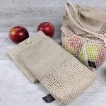 sacs réutilisables pour fruits et légumes